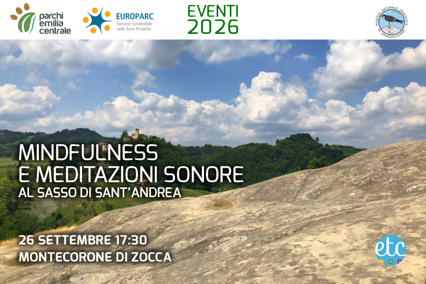 MINDFULNESS E MEDITAZIONI SONORE AL SASSO DI SANT'ANDREA
