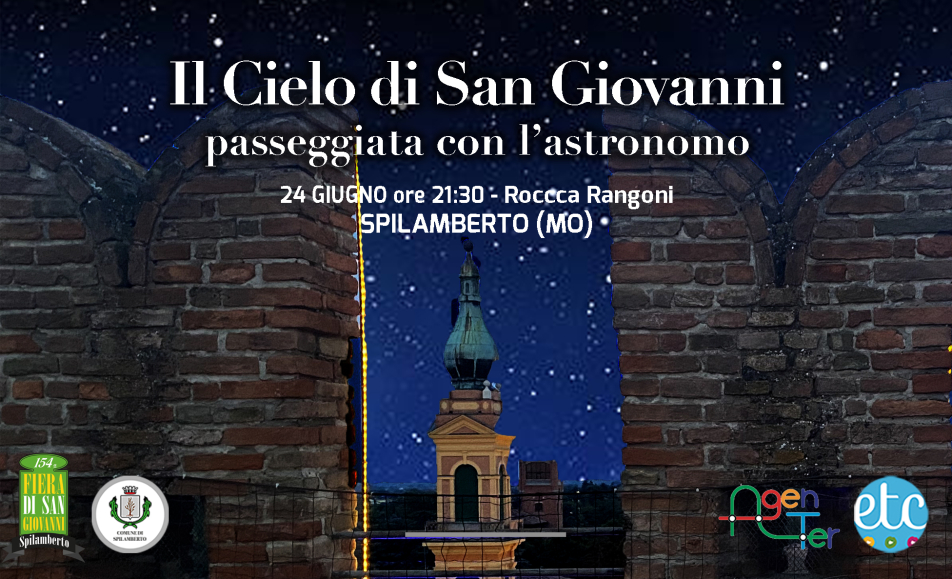 IL CIELO DI SAN GIOVANNI. Passeggiata con l'astronomo